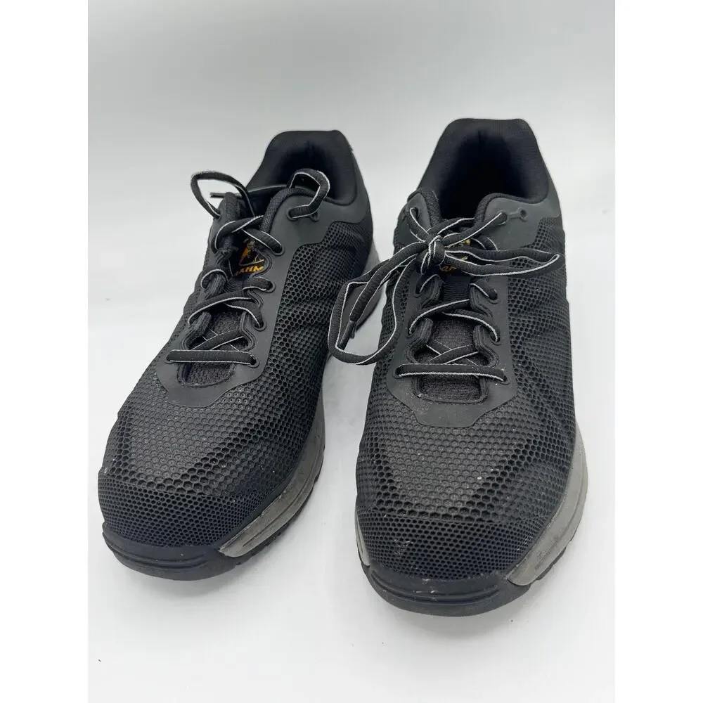 Brahma Kamden Steel Toe Work Shoes Men’s Size 7 Black Slip Resistant Sneakers